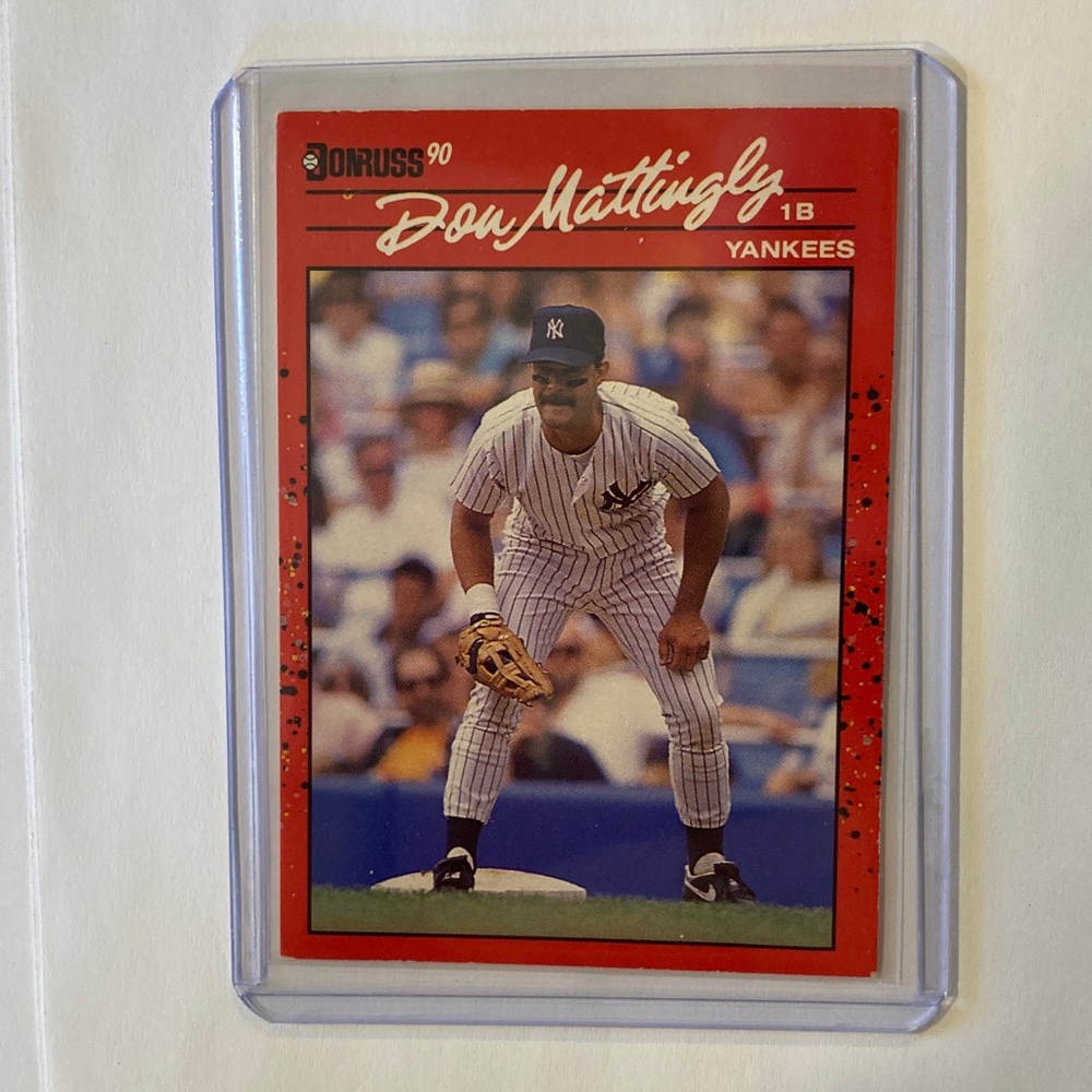 Lot of 9 Vintage 80s-90s Don Mattingly Baseball Cards Yankees - Picture 15 of 16